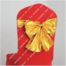 金色亮布蝴蝶结开业庆典婚庆用品靠背蝴蝶结套式蝴蝶