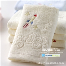 金号正品小火箭纯棉柔软吸水小毛巾宝宝童巾T1030