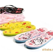 卡通人字拖沙滩拖鞋凉拖鞋女声可爱拖鞋卡通拖鞋