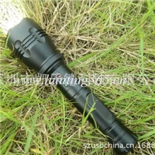 K7826防水强光数码LED手电筒2000mAh锂电池凯乐德制造