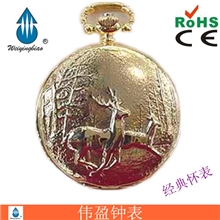伟盈钟表大量供应合金怀表，也可按客人要求定制