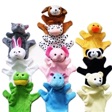 手偶第一代10款动物毛绒玩具大手偶批发儿童玩偶可挑款