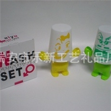 厂家直销爱情大力士牙刷杯情侣牙杯创意牙刷架洗漱杯可批混批