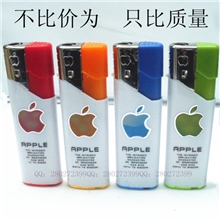 137防风打火机苹果防风打火机塑料防风打火机实色防风打火机厂家