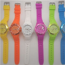 源头厂家供应多款多色ICE硅胶手表时尚潮流礼品硅胶表5度防水