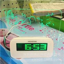 供应留言板时钟1140C2.0USB留言板时钟HUB创意闹钟促销1个起批