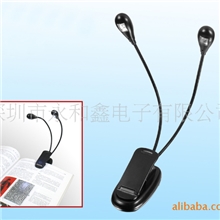 厂家直销夹子台灯，LED台灯，看书灯，双杆单灯，乐谱灯