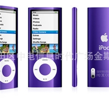 MP4厂家供应批发2寸五代苹果MP4MP3MP5带照相甩歌甩屏MP4触摸键