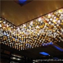 水晶吊链玻璃吊链玻璃珠帘珠帘隔断水晶珠帘