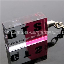 （年度最畅销）水晶钥匙扣人造水晶礼品可以按要求定做批发
