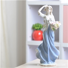 陶瓷工艺品摆设现代家居饰品装饰品人物摆件西洋女最可爱的人