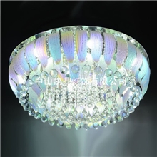 双十一新款现代水晶灯平板低压灯LED水晶灯客厅卧室水晶灯800直径