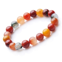 〖促销清仓〗天然发晶|福禄寿圆珠手链|保天然发晶|水晶手链