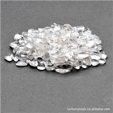 批发供应纯天然精美冰种AAA白水晶消磁碎石净化水晶