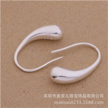 外贸欧美饰品时尚耳饰批发925银饰简约水滴耳钩耳环满100元混批