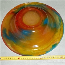 琉璃盆，水晶琉璃工艺，水景艺术，