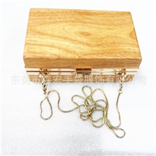 1001款木制晚宴包，木头手拿包，欧美最流行的款式