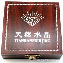 蒲公英水晶蒲公英水晶珠宝水晶饰品手链盒手链木盒子