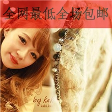 韩国发饰发夹多彩超闪不规则水晶缠绕宽边发箍边夹厂家直销