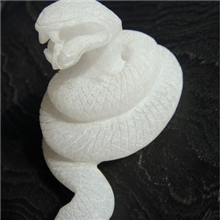 白玉玉石玉雕蛇蛇年礼品属蛇生肖蛇礼品