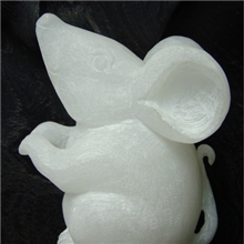 十二生肖鼠年属鼠吉祥物玉石老鼠白玉老鼠玉雕老鼠