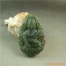 和田青玉八大守护神【普贤菩萨】生肖龙和蛇本命佛