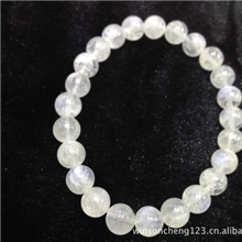 圆梦阁水晶珠宝行天然水晶月光石圆珠手链水晶原石等礼品