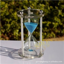 亚克力60分钟计时沙漏同学留念定制刻字家居摆件玻璃工艺品批