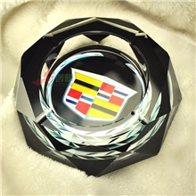 凯迪拉克汽车水晶烟灰缸，浦江广州水晶厂家创想批发采/定购