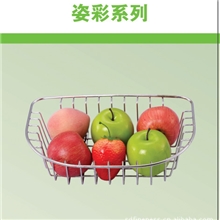 厂家直供各种优质精美铁不锈钢篮子姿彩系列