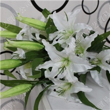 长期供应仿真虎兰百合花3头仿真虎兰香水百合花