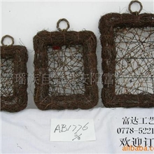【纯手工】外贸藤圈工艺品可定制生产小额批发