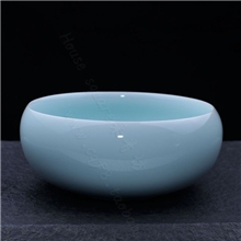 供应龙泉青瓷第窑粉青金圆洗茶道零配用品批发可混批、定制加LOGO