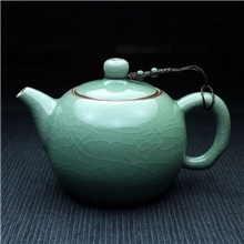采青坊醉美韵致壶龙泉青瓷茶壶套装陶瓷功夫茶具大茶壶