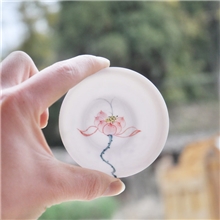 景德镇陶瓷茶杯手绘品杯青花瓷单杯普洱茶杯薄胎杯功夫茶具