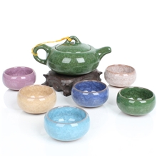批发供应冰裂茶具套装功夫茶具创意茶具礼品德化厂家直销特价