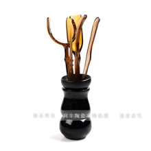 功夫茶具套装零配茶道六件套茶道六君子茶道零配树脂茶道