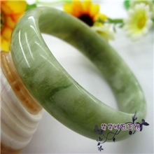 天然A货翠花玉手镯玉镯子玉石手镯特价正品限量抢购送盒子