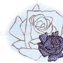 电脑绣花来料加工,贴布绣，艺术字体