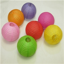 新品彩色欧式纸灯笼婚房装饰不同颜色尺寸混批出口检测认证