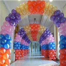 加厚珠光多色气球婚庆圆形气球结婚婚庆节日拱门气球批发50个