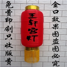 16寸18寸20寸特大冬瓜大红灯笼喜庆灯笼灯笼批发制作冬瓜日式定做