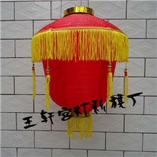 新款跳舞专业灯笼杆棍子*舞蹈手提冬瓜大红灯笼杆可定做批发道具