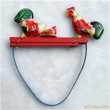 059铁皮公鸡啄米铁皮玩具怀旧玩具