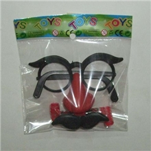 批发供应吹胡子瞪眼新奇玩具眼镜吹龙（中号）圣诞吹龙