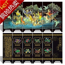 八仙过海仿古小屏风中国特色礼品工艺品