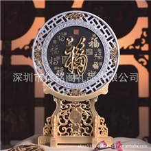 批发供应金乌炭雕福星高照大号工艺品摆件可定制