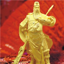 批发供应绒沙金礼品工艺品摆件义薄云天神像系列商务送礼