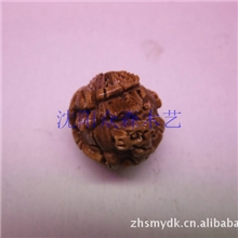 经工细雕桃核挂件【十长寿】手机链.........