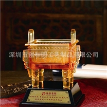 供应琉璃工艺品-（鼎盛千秋）商务办公礼品